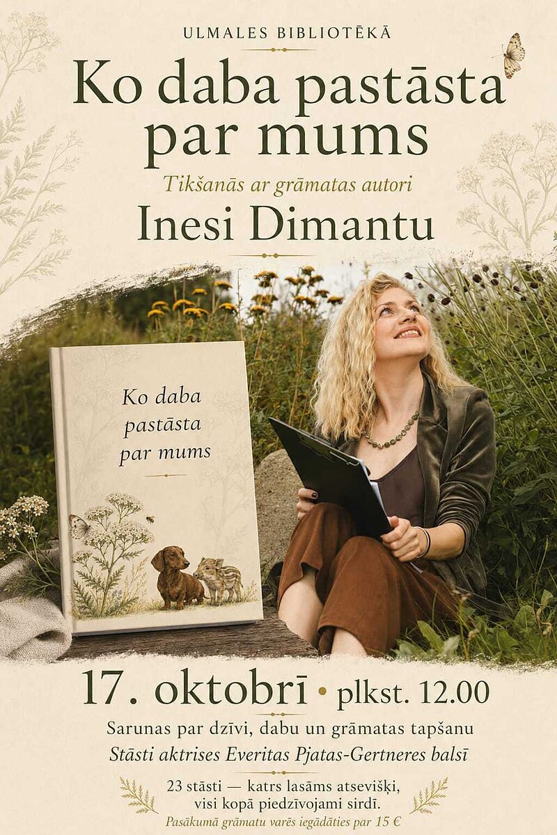 Ko daba pastāsta par mums