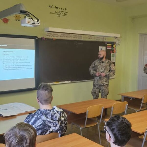 ATSĀKSIES JAUNSARDZES NODARBĪBAS SKOLĀ